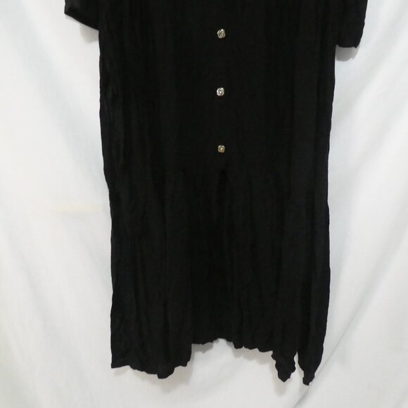 Source Unknown | P2P 19 inches measured | Black Slip-On Long Sleeve Dress - Picture 8 of 16